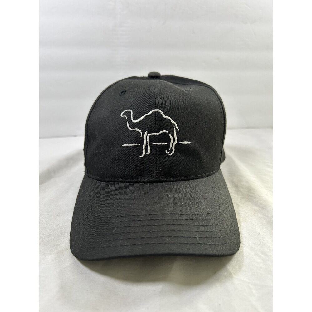 Vintage Camel Cigarettes Hat Black Embroidered Snapback